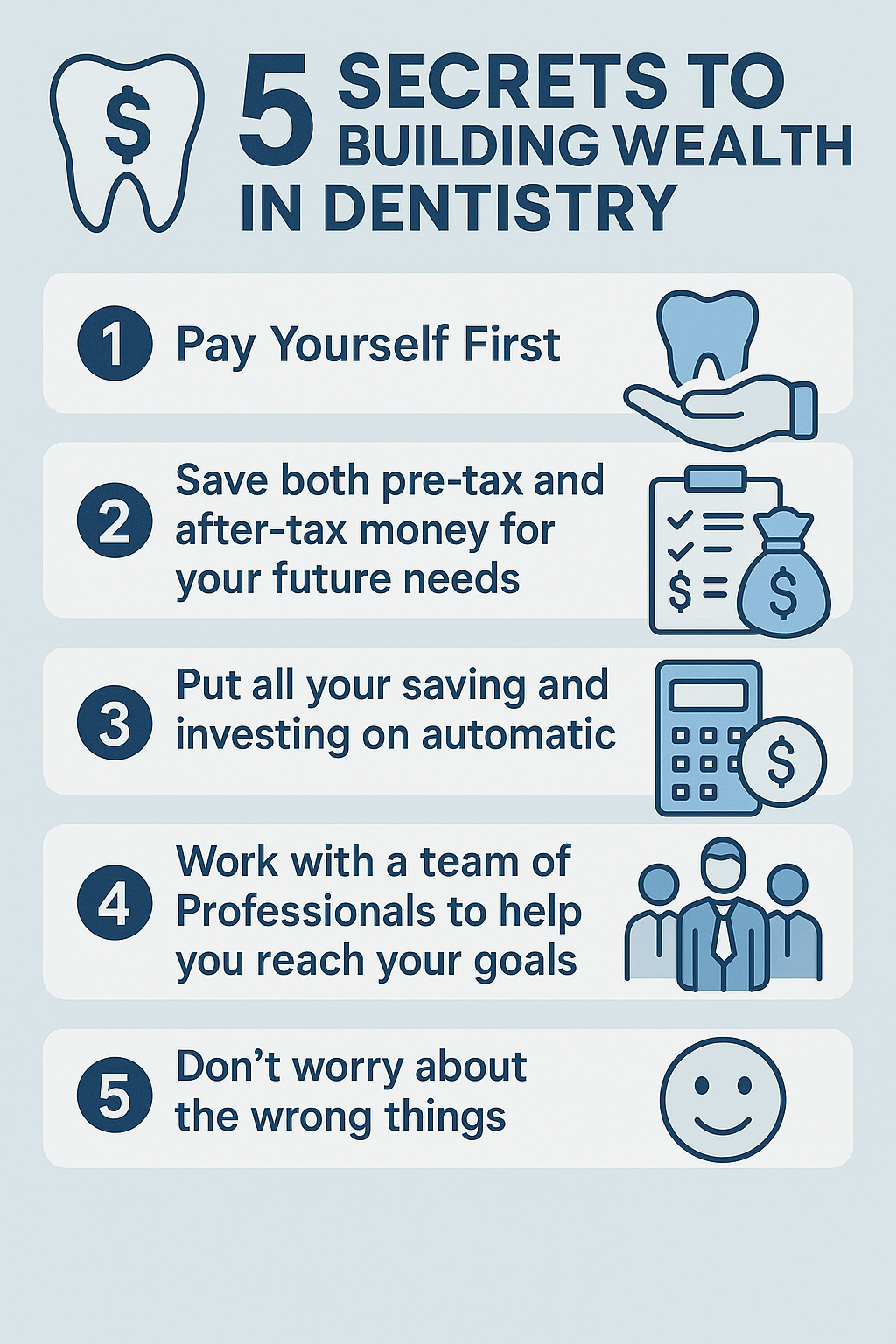 building wealth as a dentist