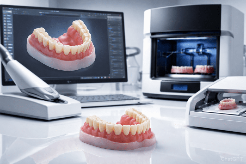digital denture fabrication