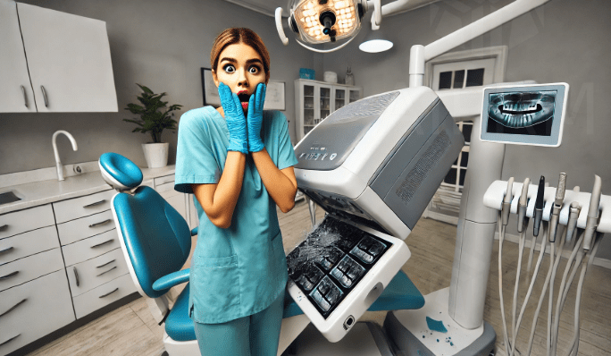 dental-assistant-breaks-things