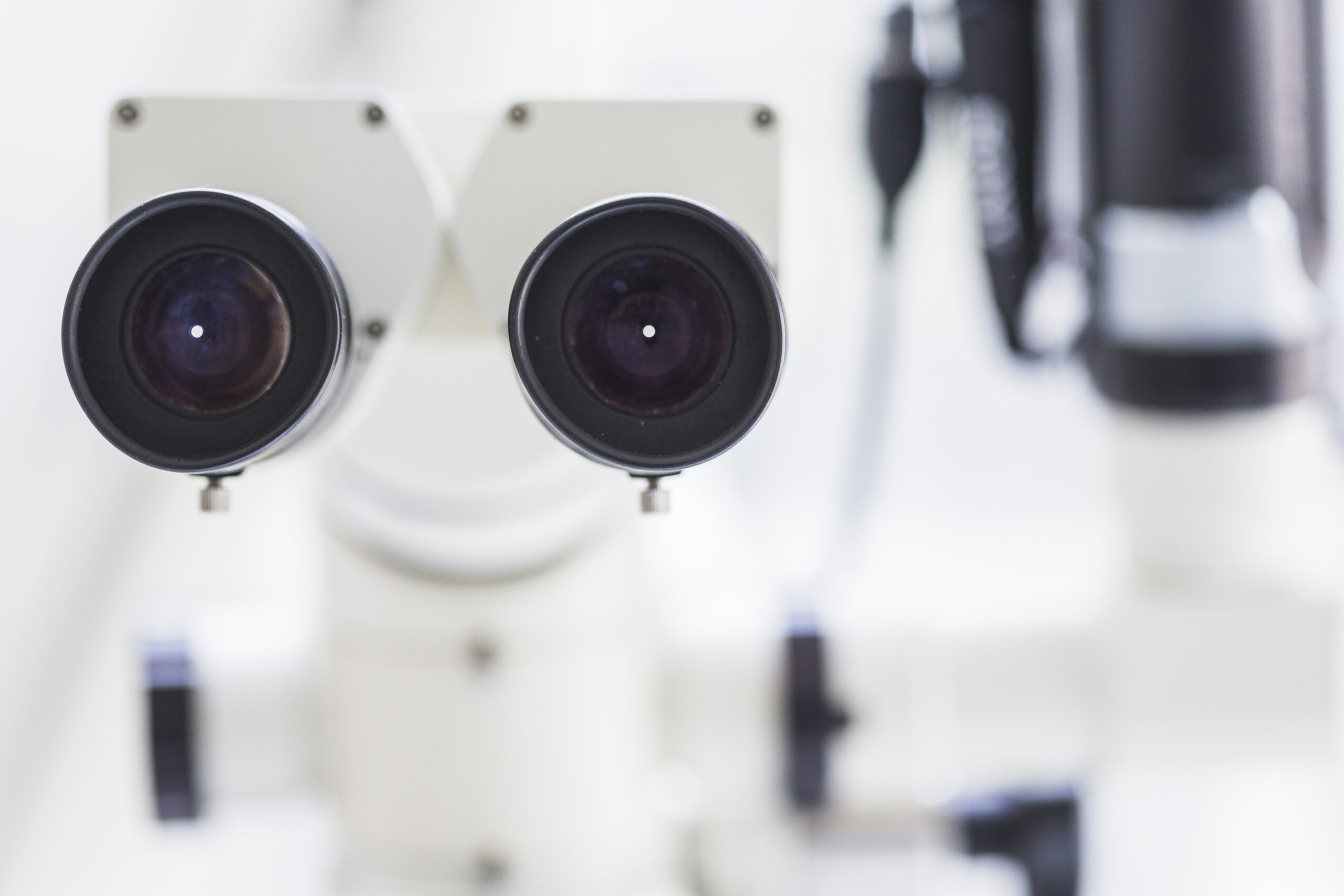 close up dental microscope
