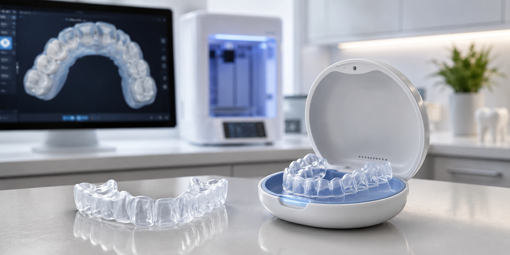 Digitally Guided 3D-Printed Take-Home Whitening Trays Digitally Guided 3D-Printed Take-Home Whitening Trays